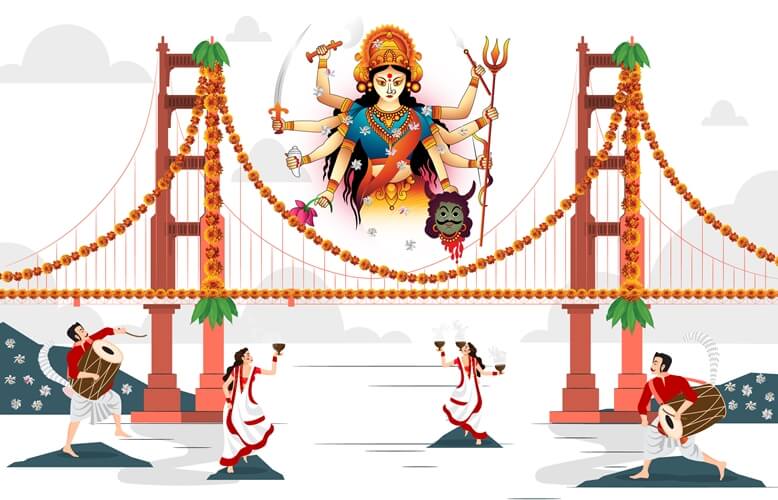 Visit These Best Places in California to Celebrate Durga Puja 2024 and Other Indian Festivals