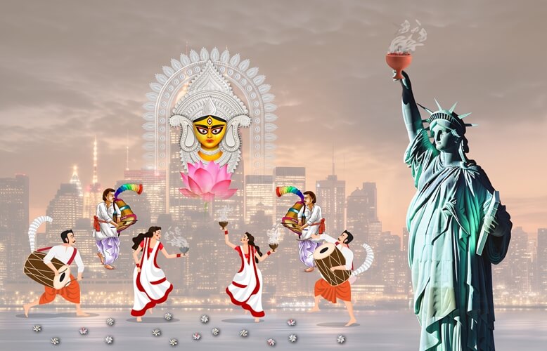 These Durga Puja Events in New York and New Jersey Turn East Coast into a Mini Bengal This Time of Year