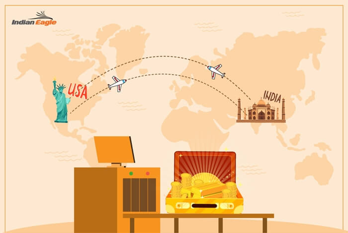 How to Travel to USA/India with Gold Jewelry and Other Gold Items without Paying Customs Duty?